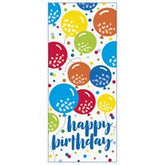 Décoration pour porte - Happy Birthday - Ballon